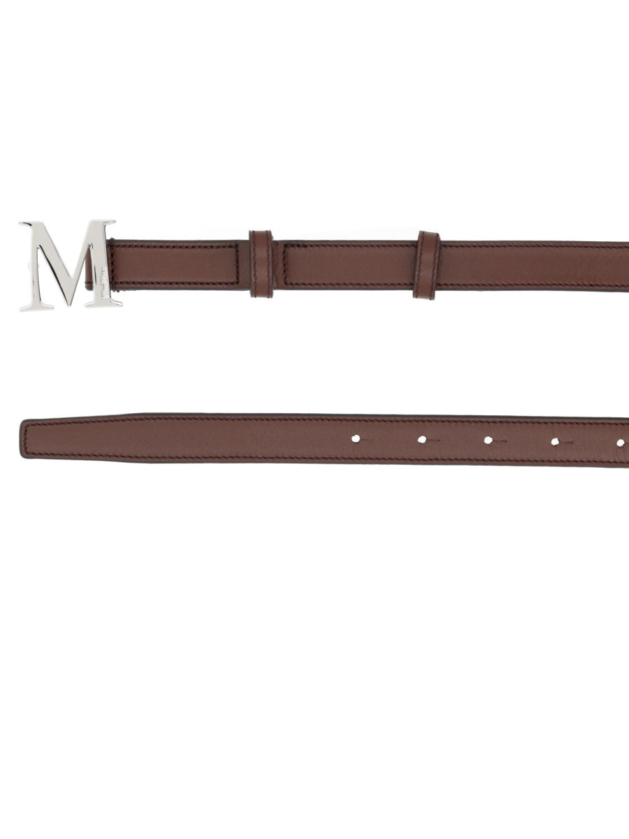 Max Mara Women Belt With Logo Buckle MAX MARA