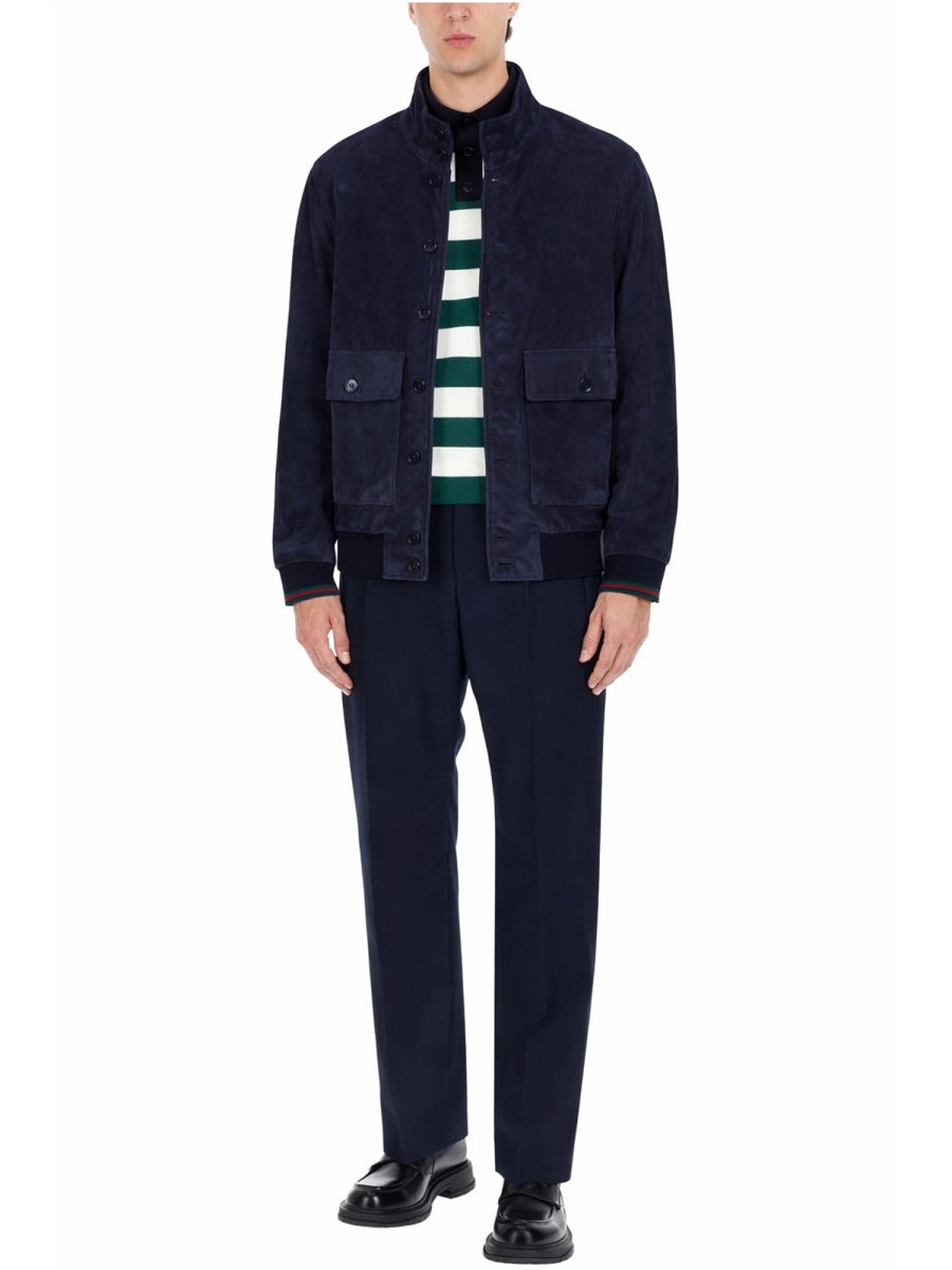Gucci Men Suede Jacket GUCCI