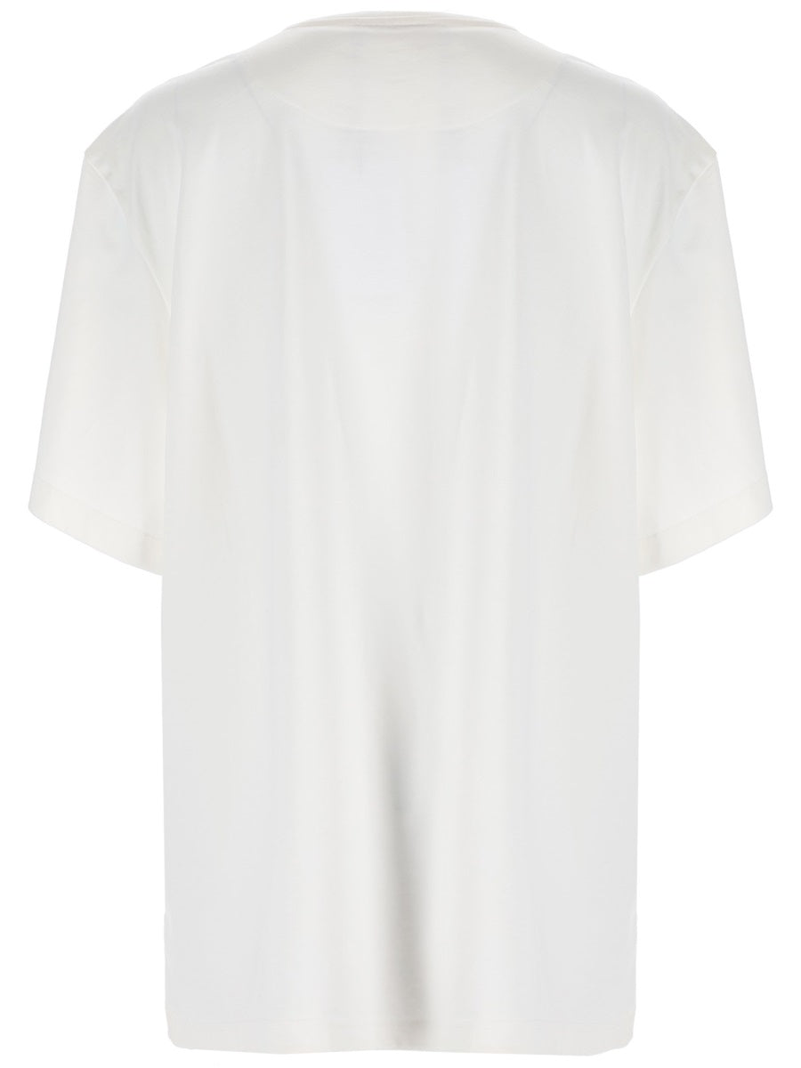The Attico Women T-Shirt With Logo THE ATTICO