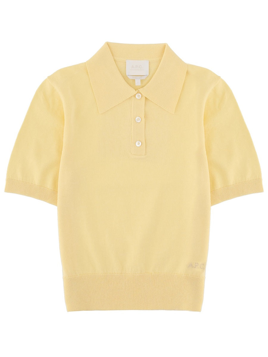 A.P.C. Women Polo With Logo A.P.C.