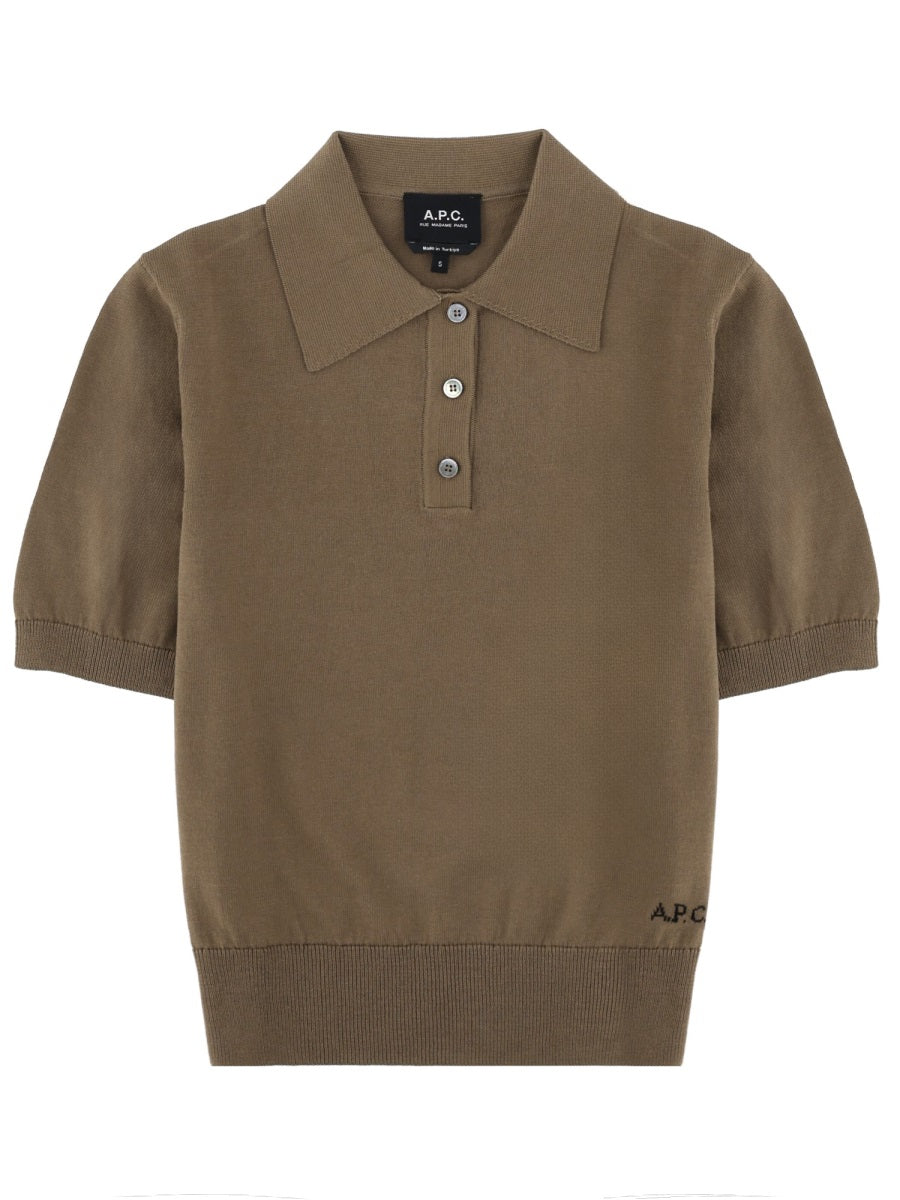 A.P.C. Women Polo With Logo A.P.C.