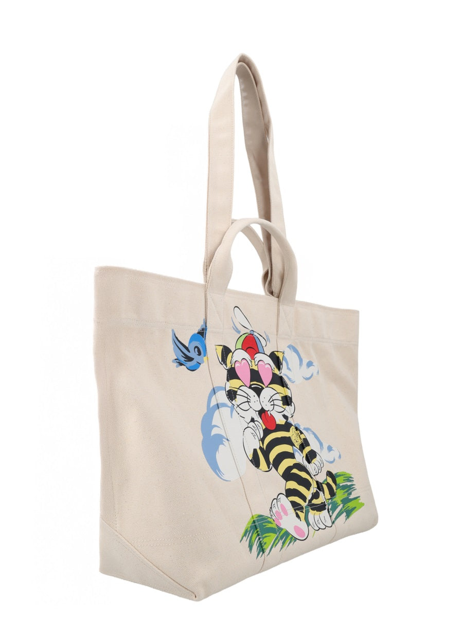 Kenzo Men Kenzo Cartoon Tote Bag Large KENZO