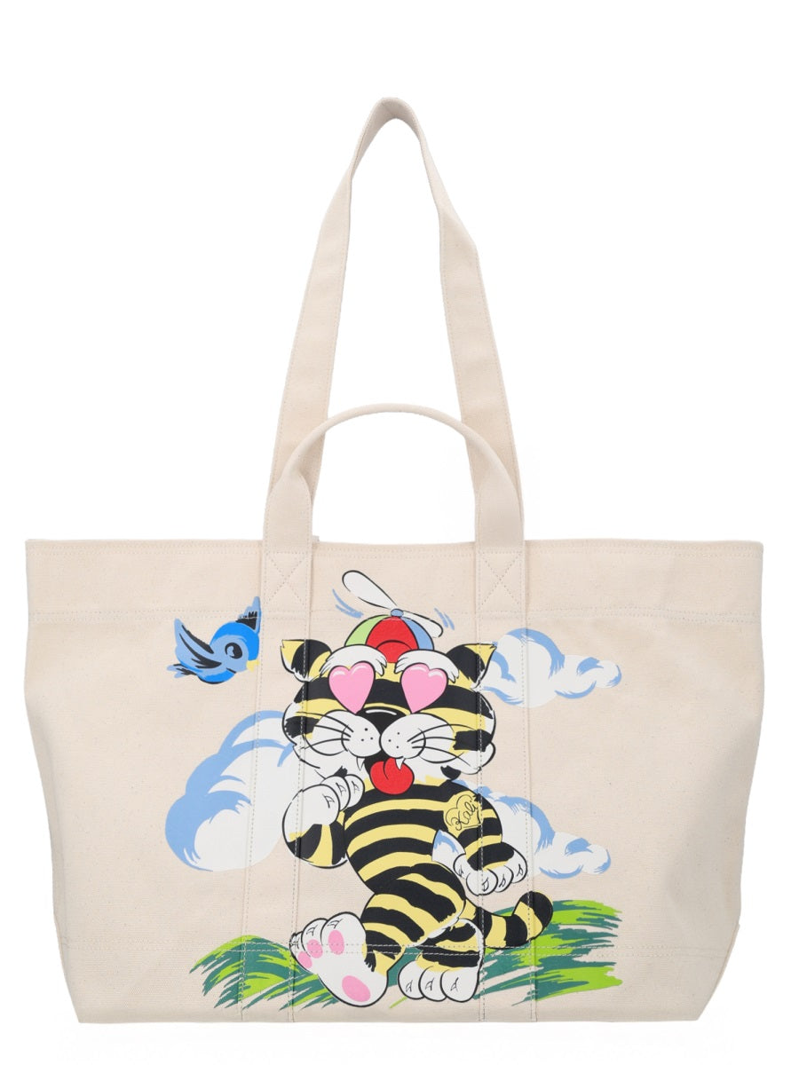 Kenzo Men Kenzo Cartoon Tote Bag Large KENZO