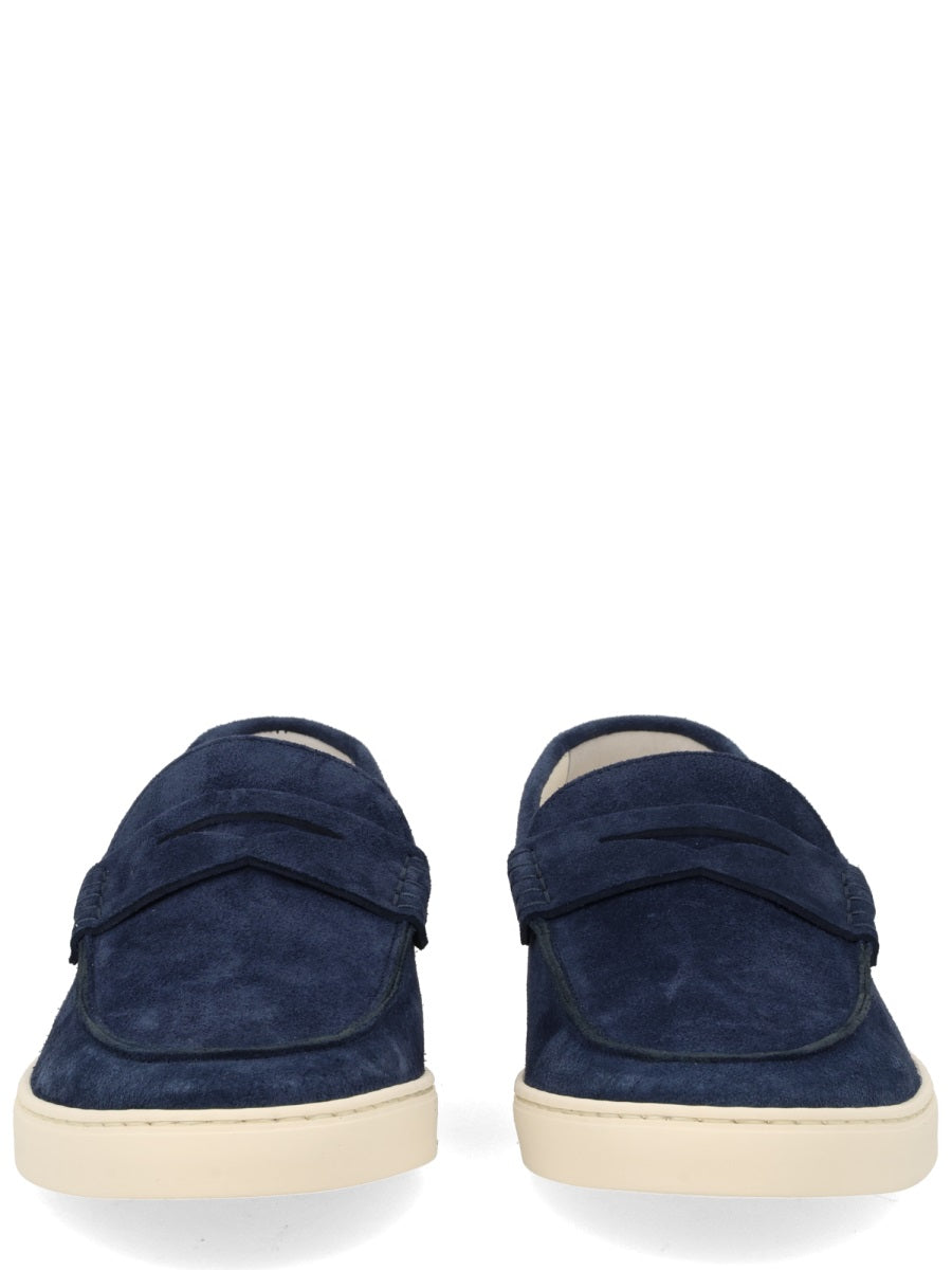 Brunello Cucinelli Men Suede Loafer BRUNELLO CUCINELLI