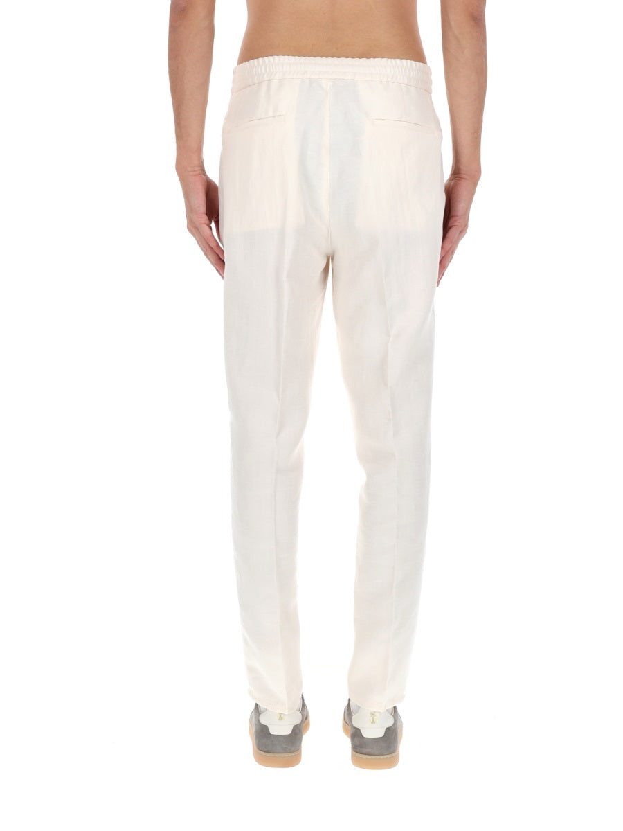 Brunello Cucinelli Men Linen Pants BRUNELLO CUCINELLI