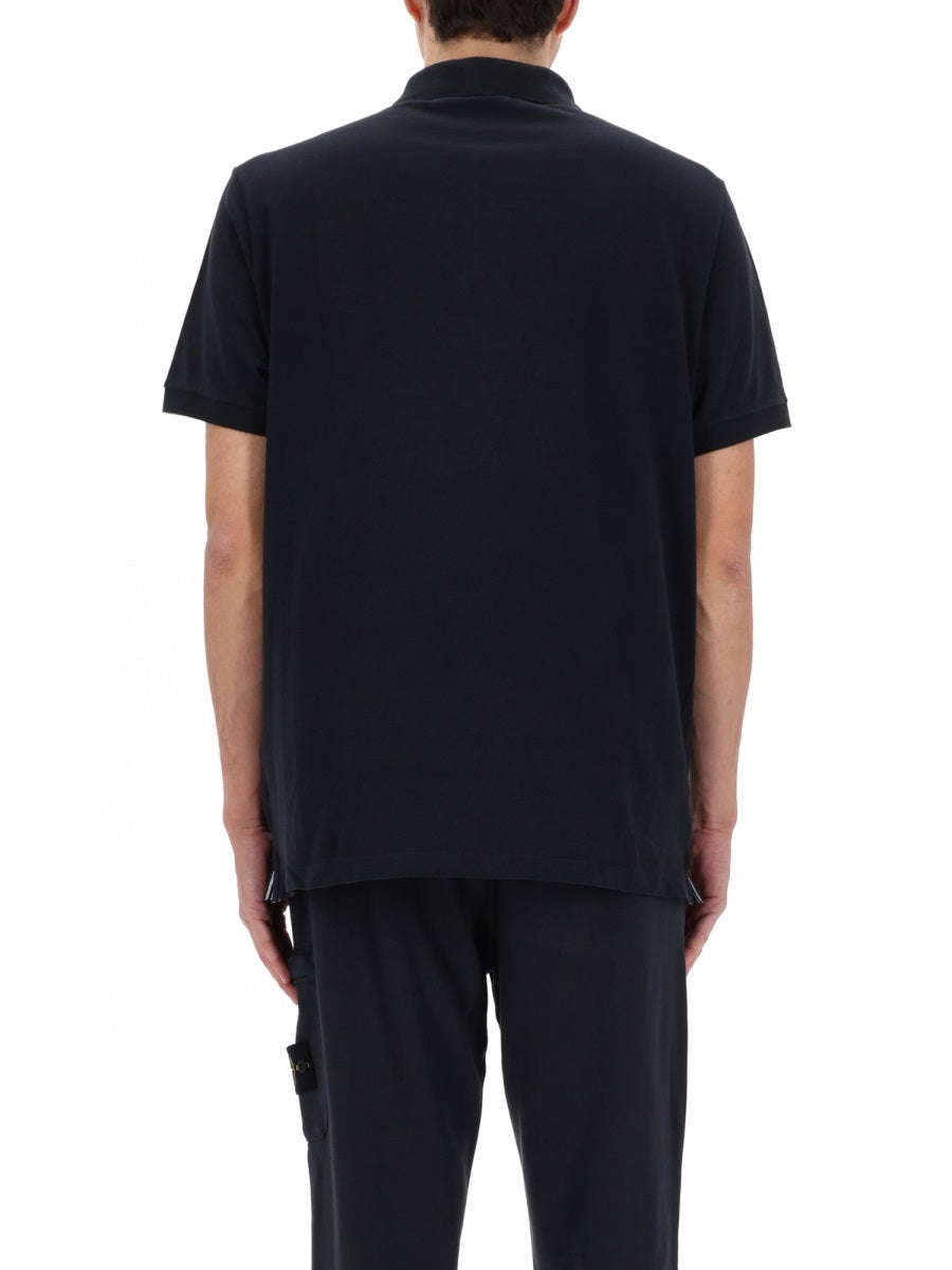 Stone Island Men Polo With Logo STONE ISLAND