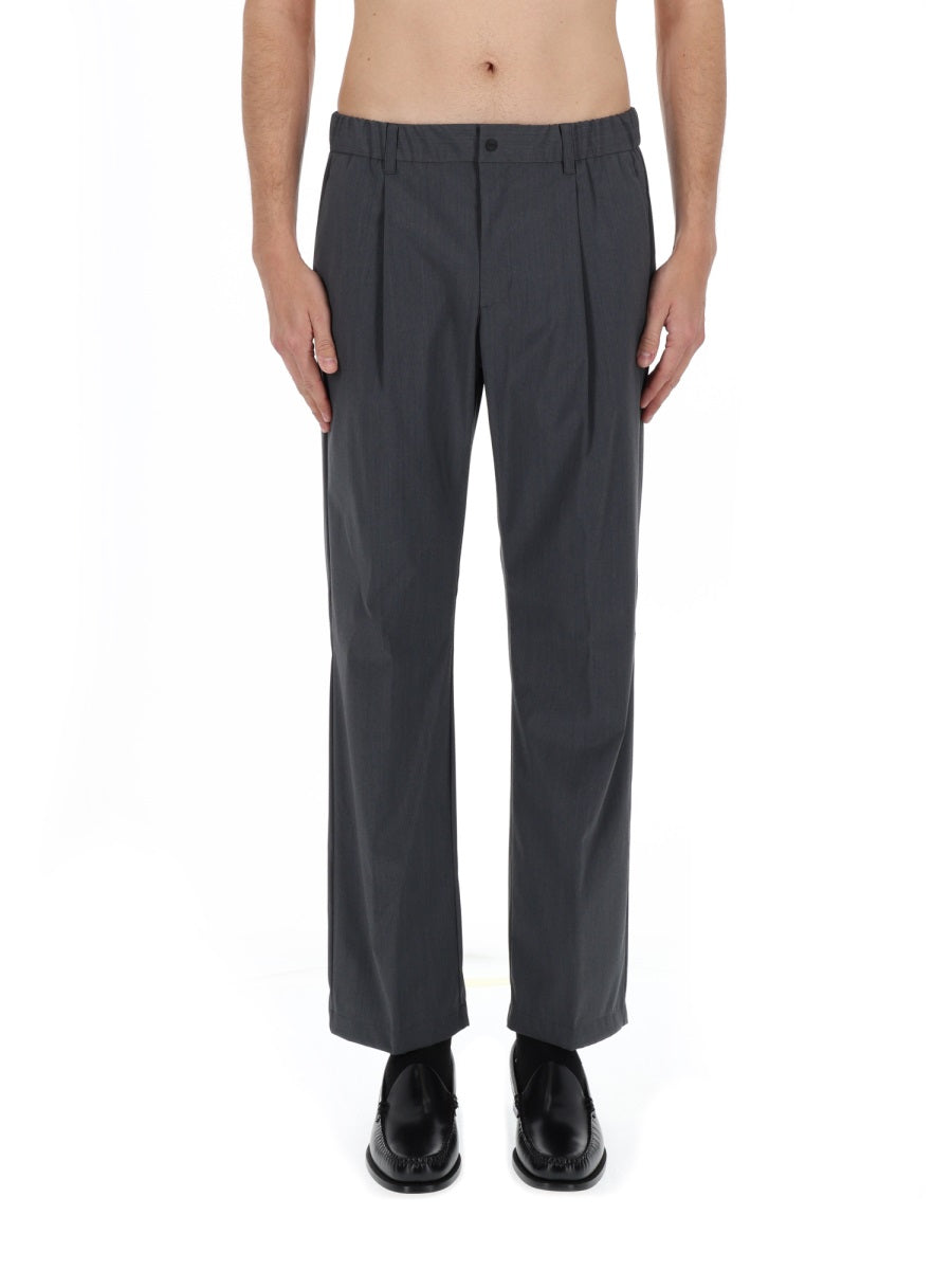 Herno Men Wool Blend Tailored Pants HERNO