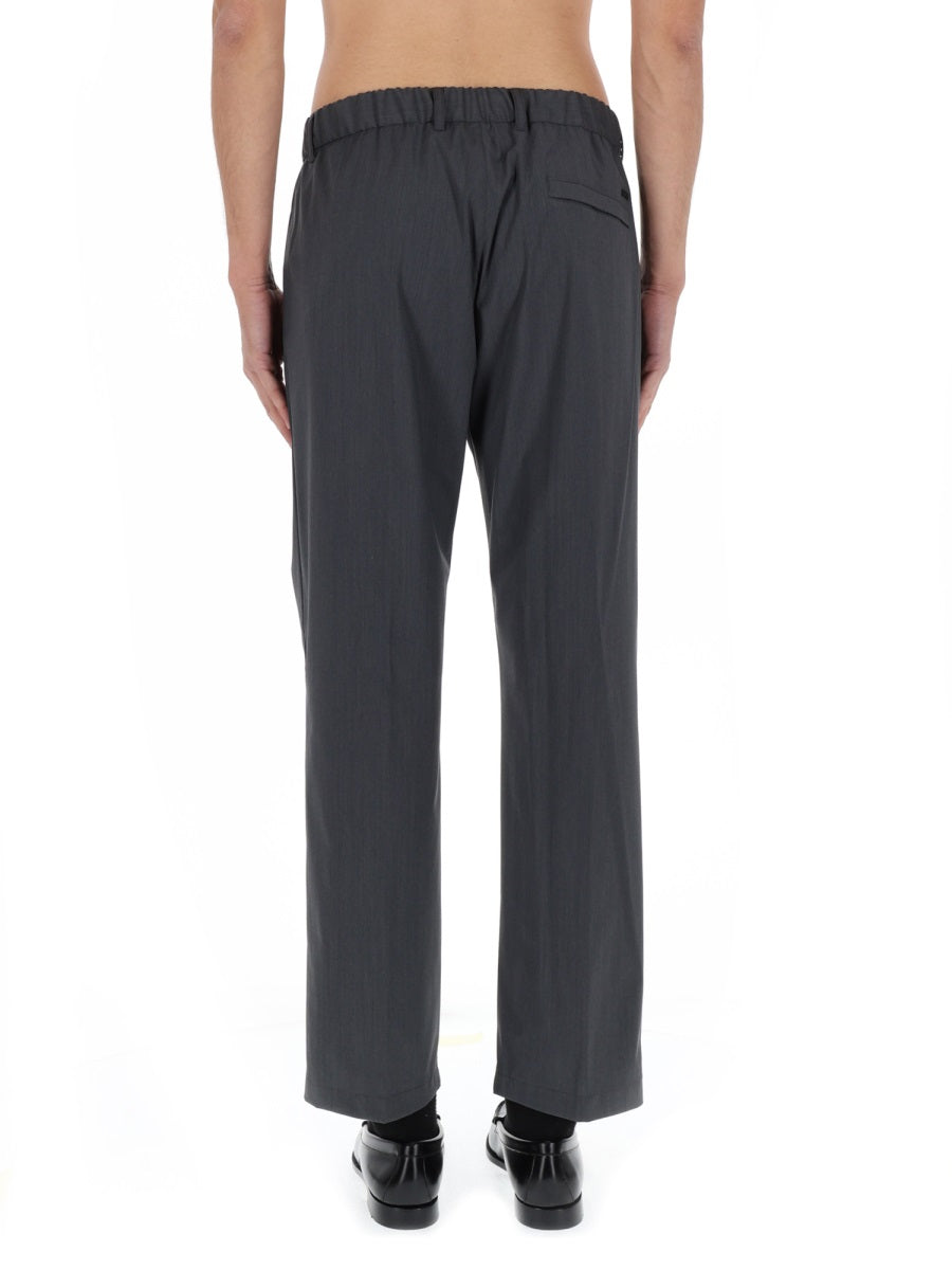 Herno Men Wool Blend Tailored Pants HERNO