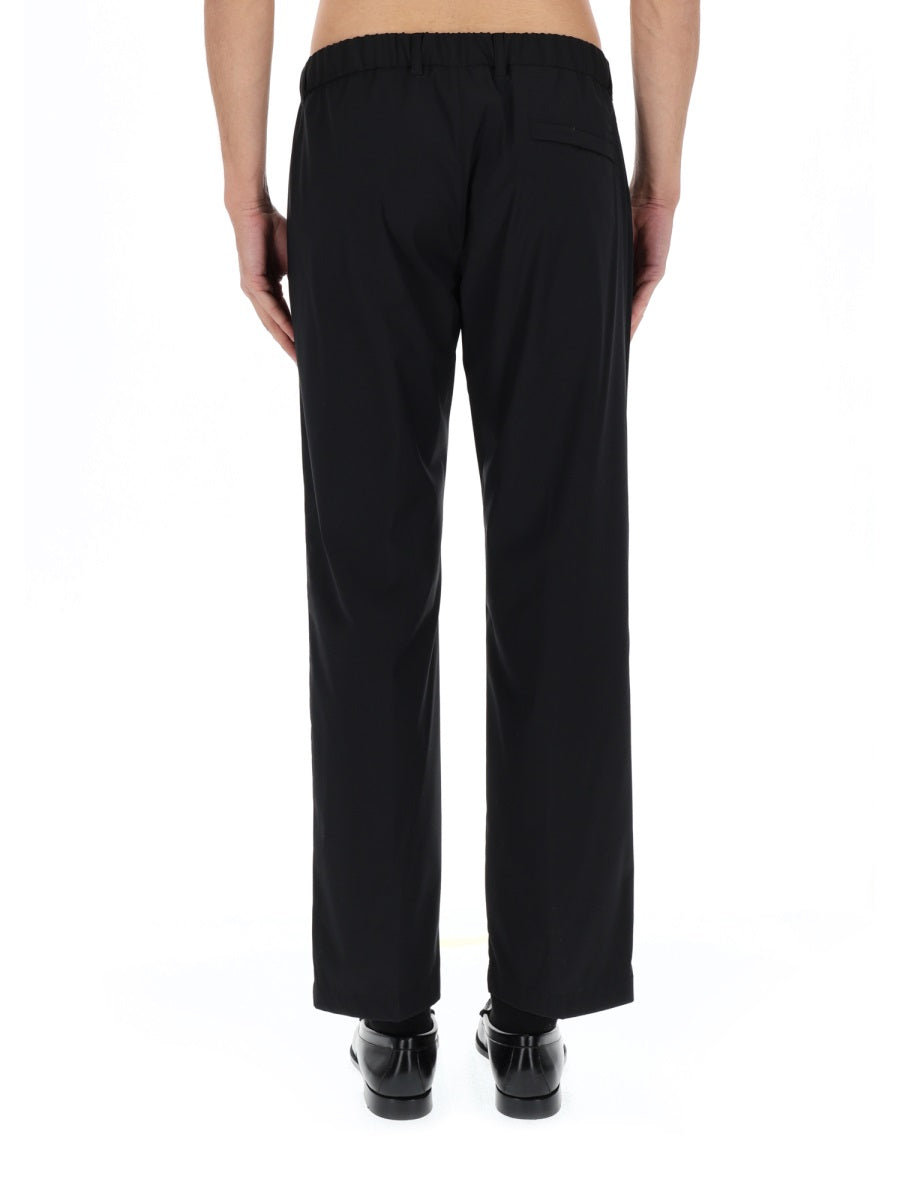 Herno Men Wool Blend Tailored Pants
