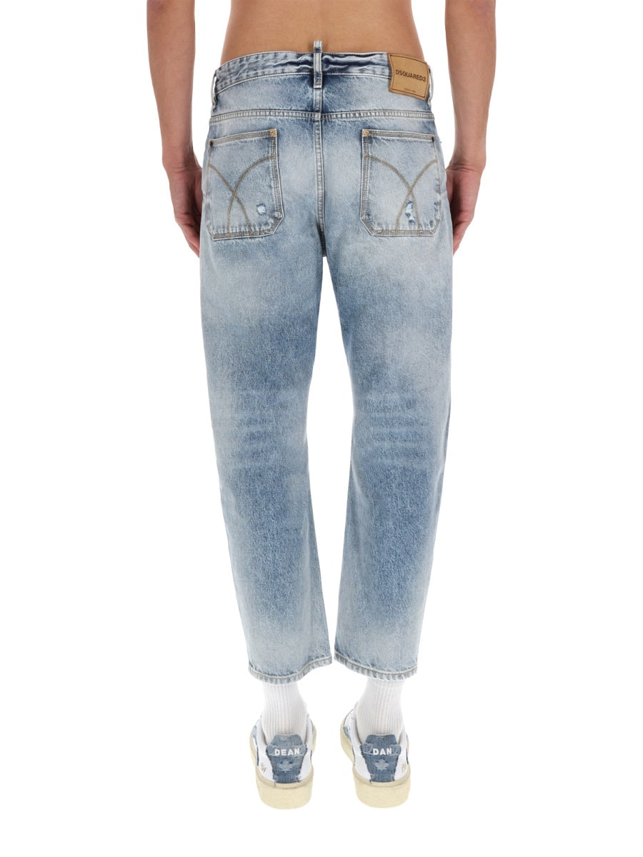 Dsquared Men Cotton Denim Jeans DSQUARED2