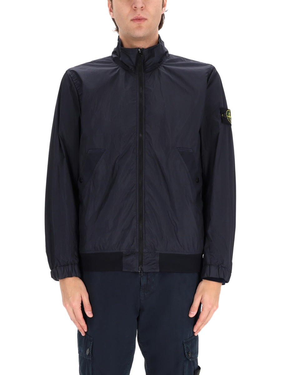 Stone Island Men Stiff Collar Jacket STONE ISLAND