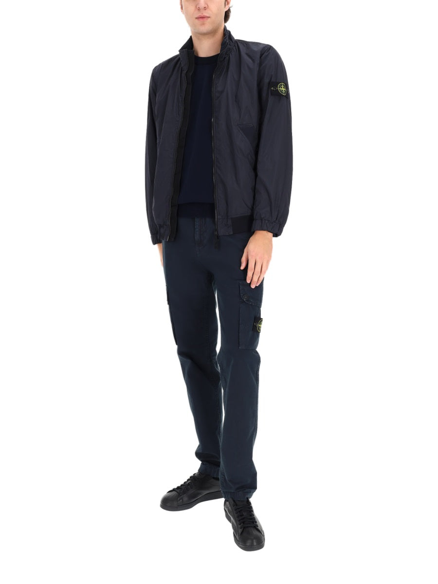 Stone Island Men Stiff Collar Jacket STONE ISLAND