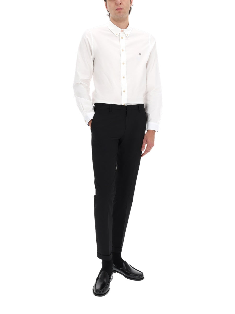 Paul Smith Men Cotton Tailored Pants PAUL SMITH