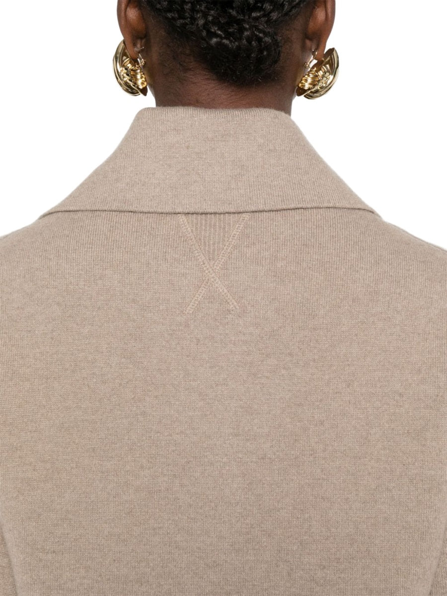 Bottega Veneta Women Cashmere Polo Shirt BOTTEGA VENETA