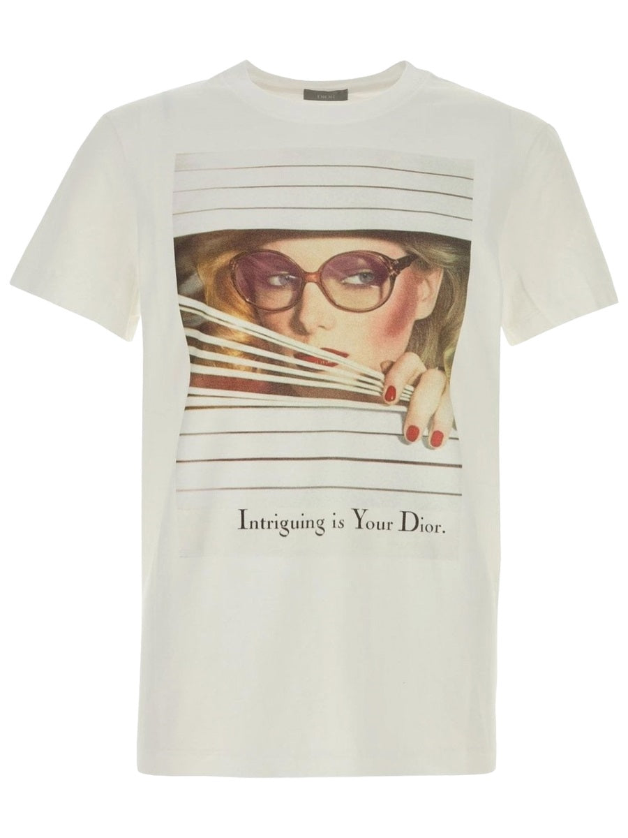 Dior Men T-Shirt With Print CHRISTIAN DIOR