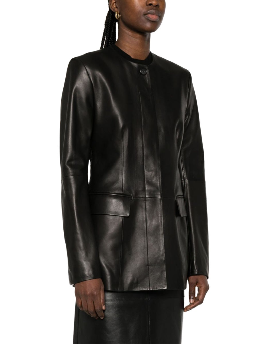 Toteme Women Leather Jacket TOTEME