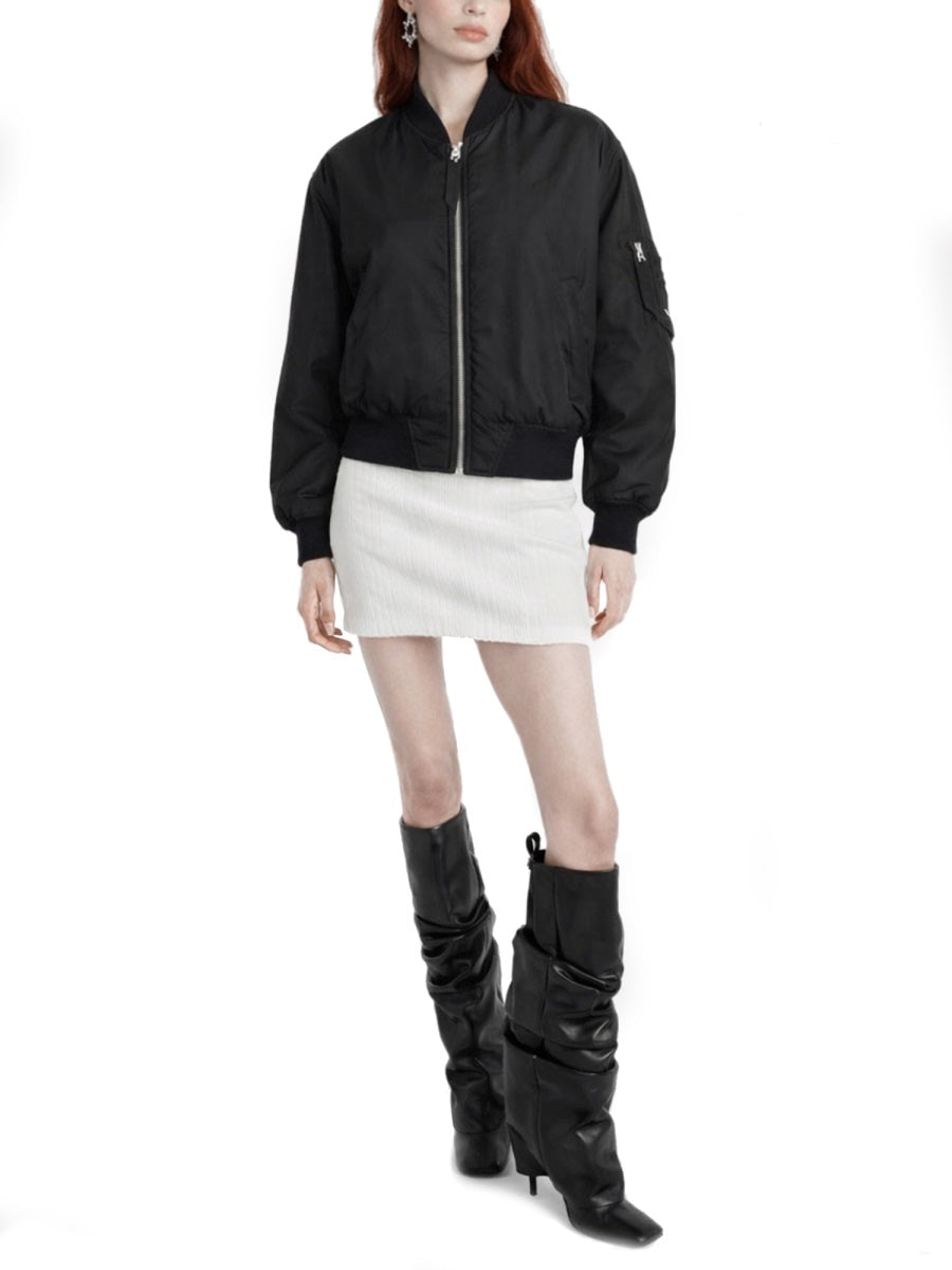 The Attico Women Bomber Jacket With Pocket THE ATTICO