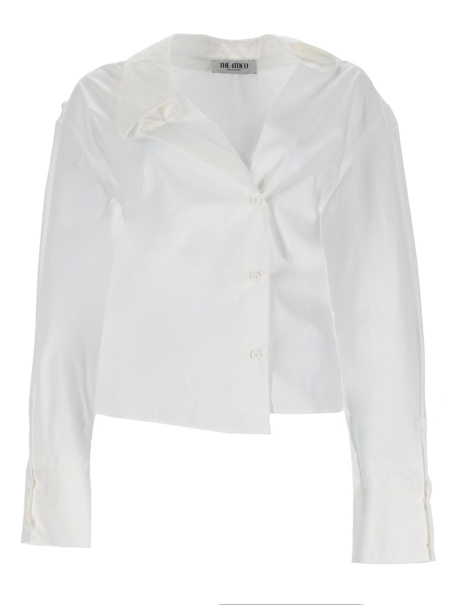 The Attico Women Asymmetrical Shirt THE ATTICO