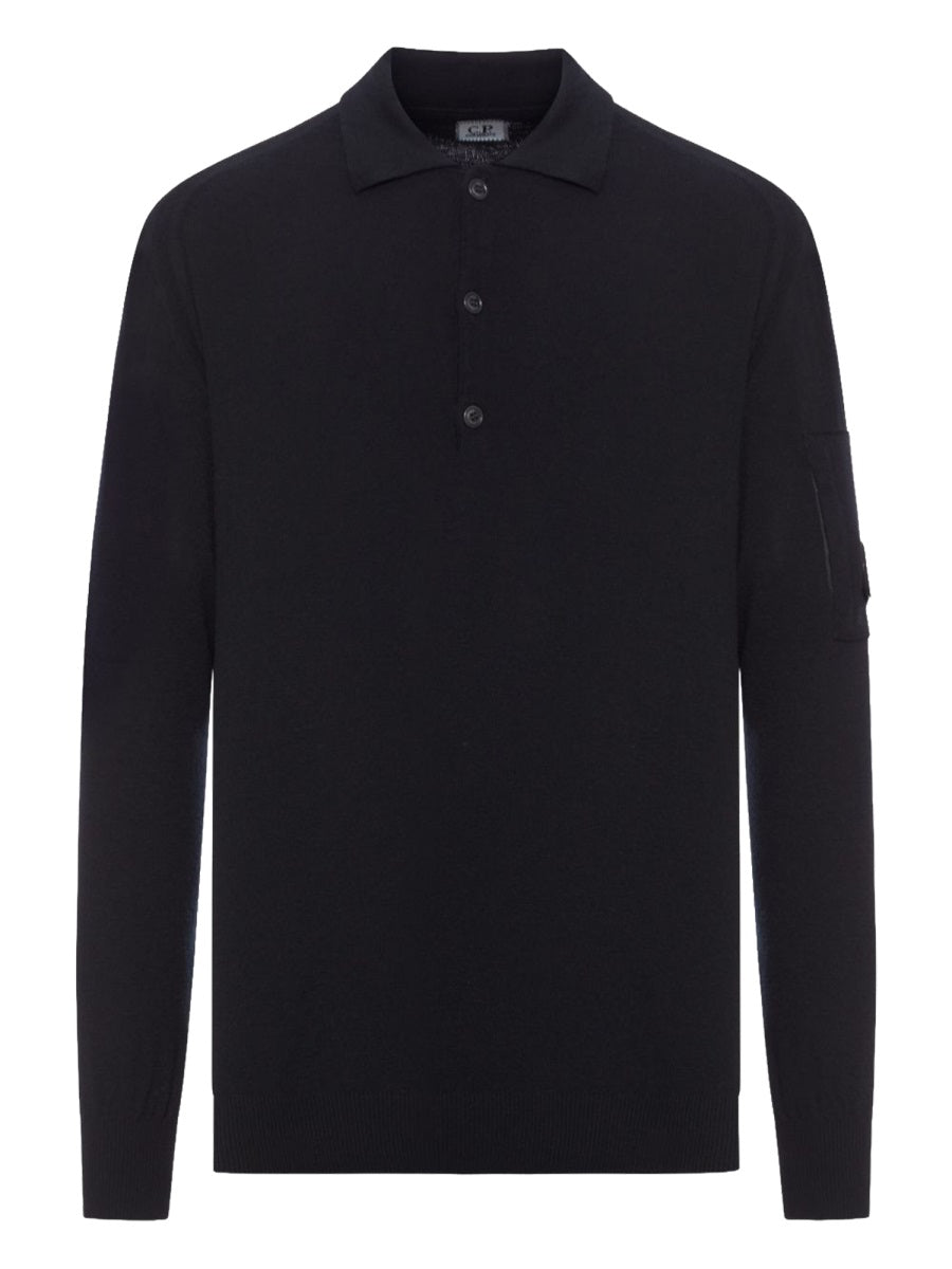 C.P. Company Men Wool Polo. C.P. COMPANY