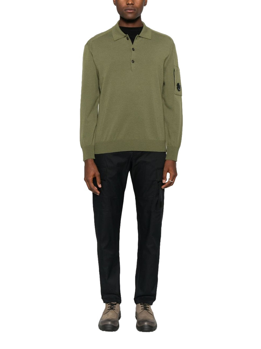 C.P. Company Men Wool Polo. C.P. COMPANY
