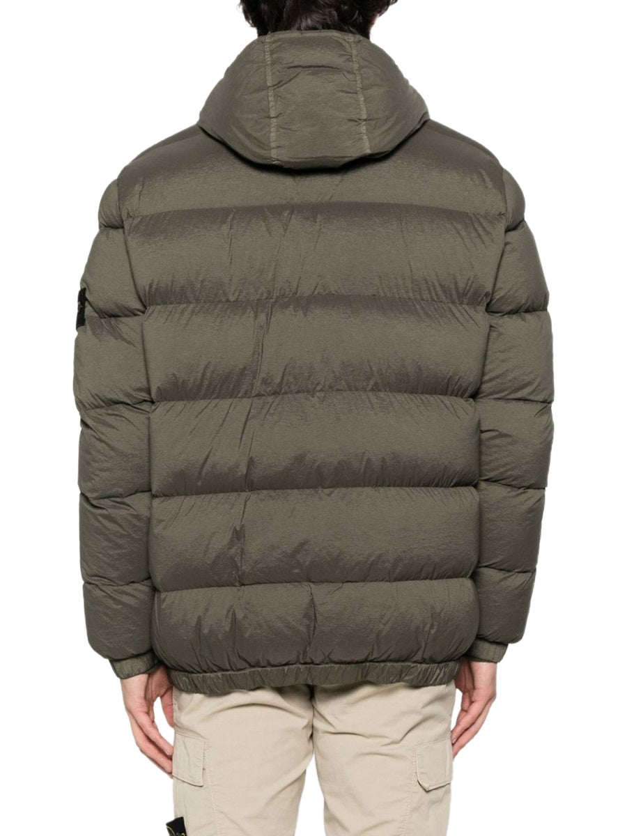 Stone Island Men Padded Down Jacket With Hood STONE ISLAND
