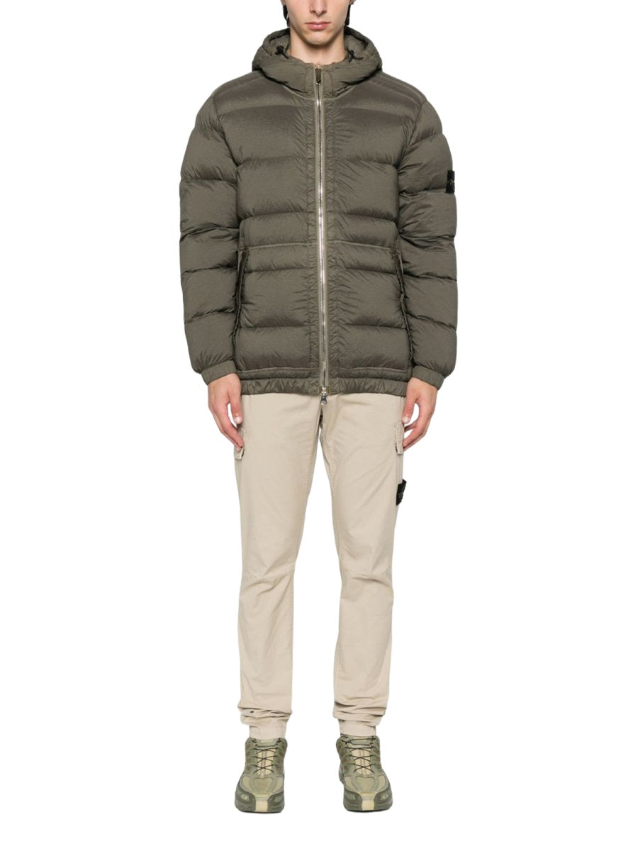 Stone Island Men Padded Down Jacket With Hood STONE ISLAND