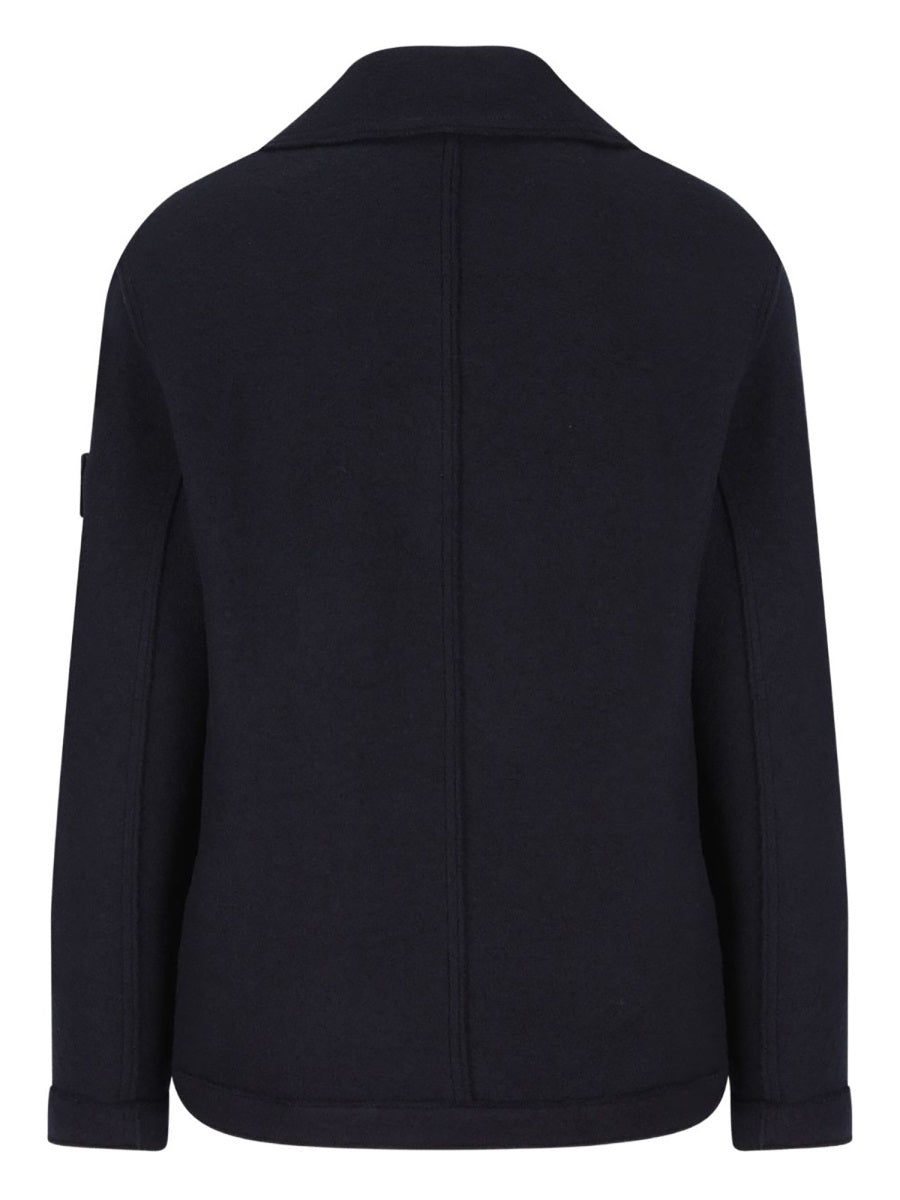 Stone Island Men Double-Breasted Coat STONE ISLAND