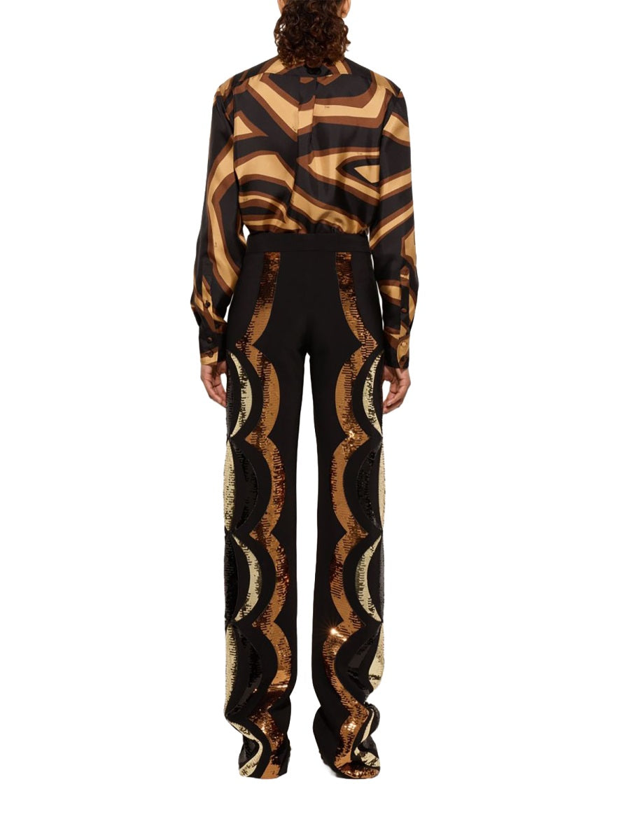 Pucci Women Labyrinth Print Silk Shirt PUCCI