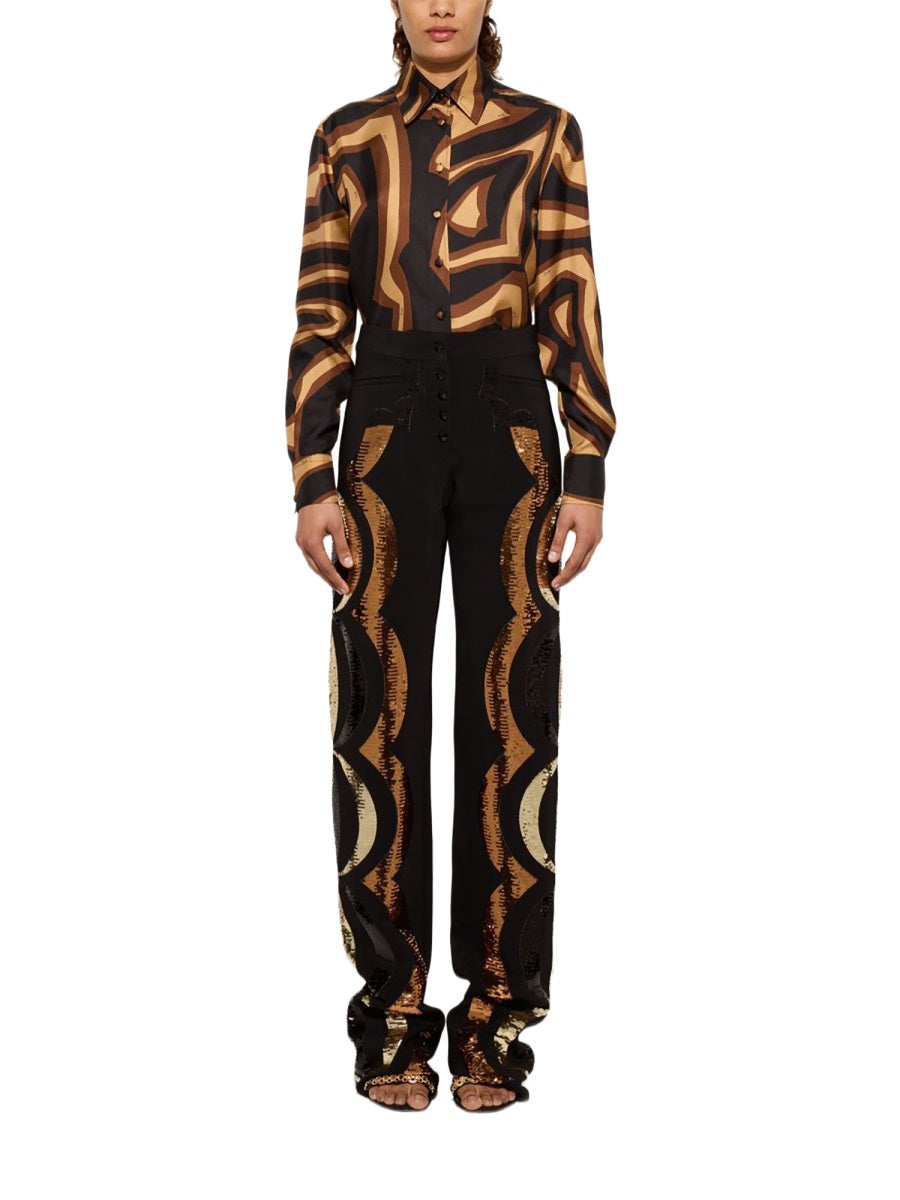 Pucci Women Labyrinth Print Silk Shirt PUCCI