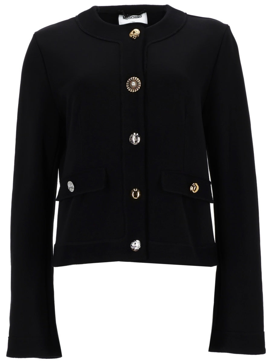 Moschino Women Cardigan With Buttons MOSCHINO