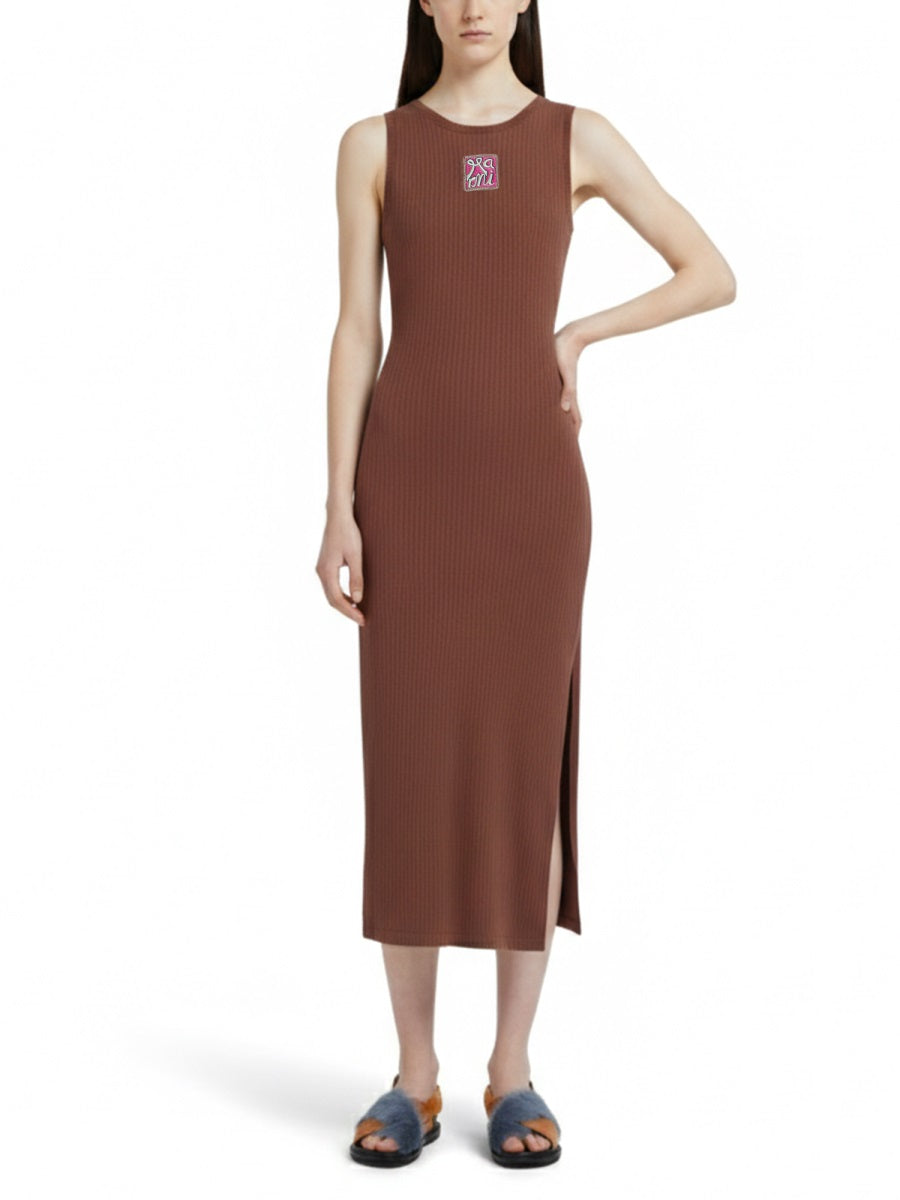Marni Women "Marni Frame" Logo Midi Dress MARNI