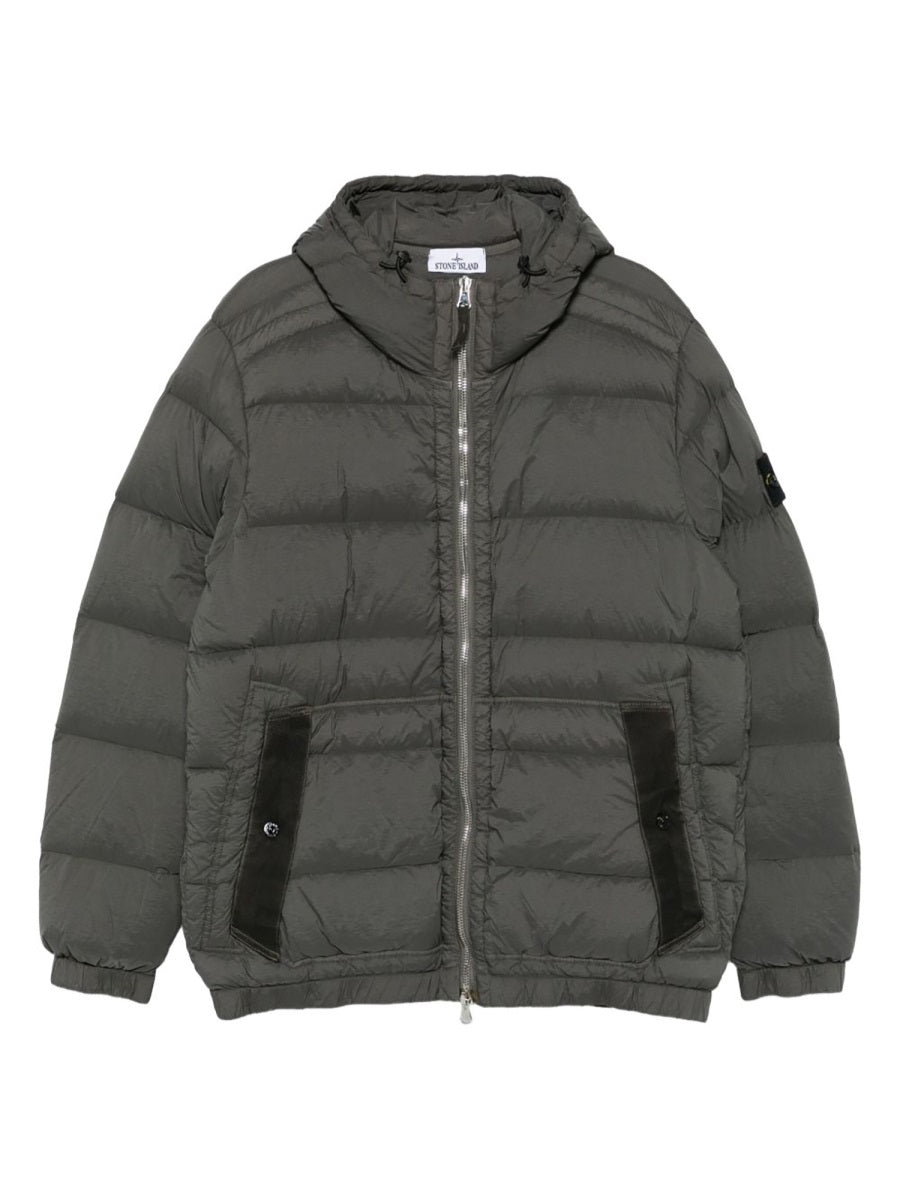 Stone Island Men Padded Down Jacket With Hood STONE ISLAND