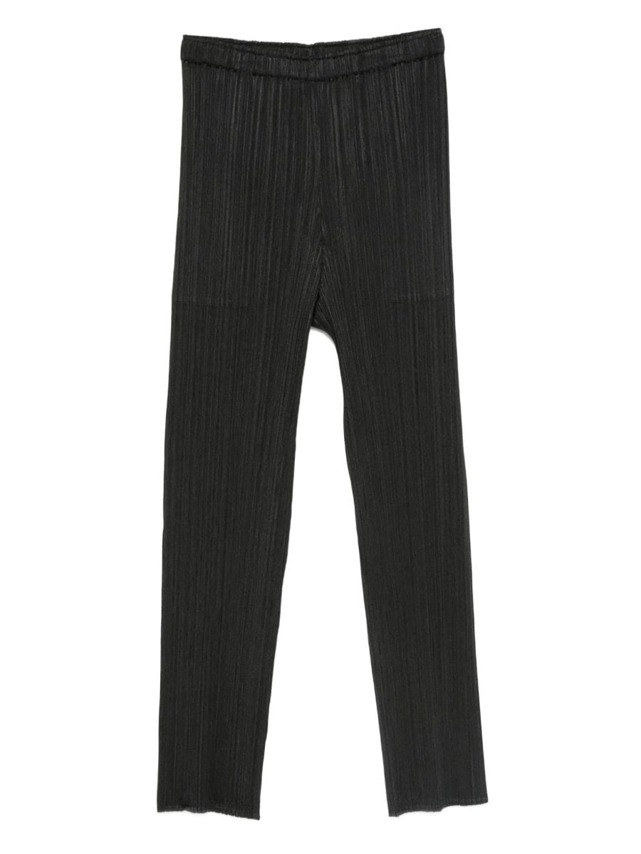 Pleats Please Issey Miyake Women "Basic Slim" Pants PLEATS PLEASE ISSEY MIYAKE