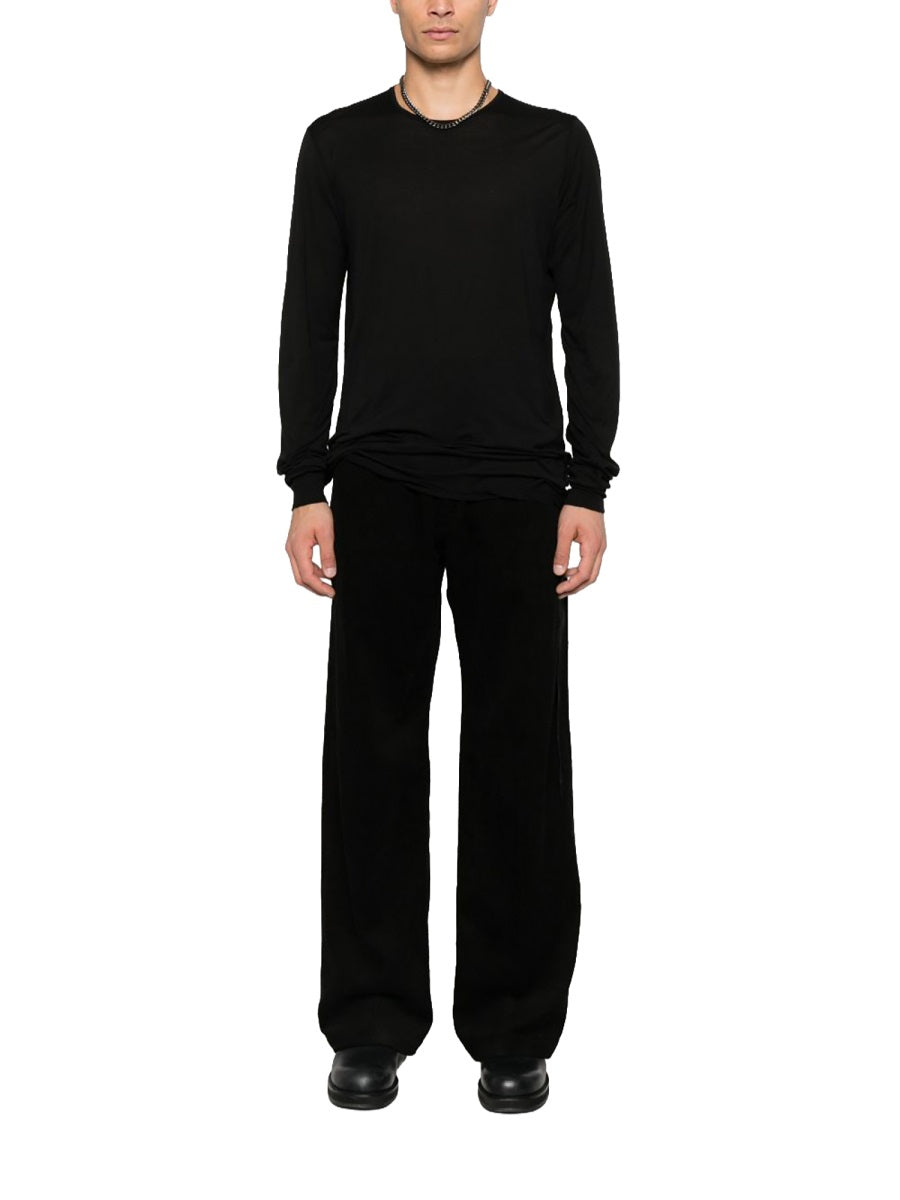 Rick Owens Drkshdw Men Long-Sleeved T-Shirt RICK OWENS