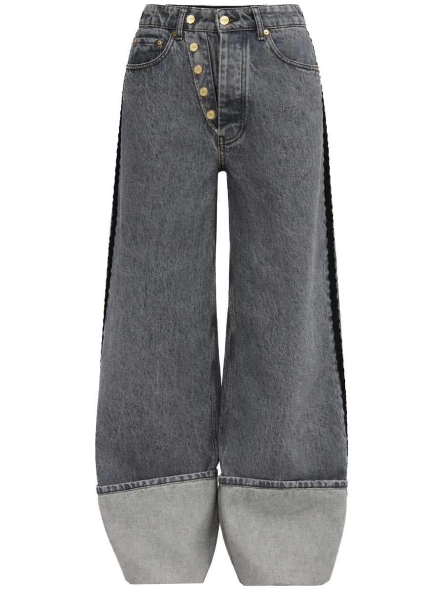 Ganni Women "Double Fly" Jeans GANNI