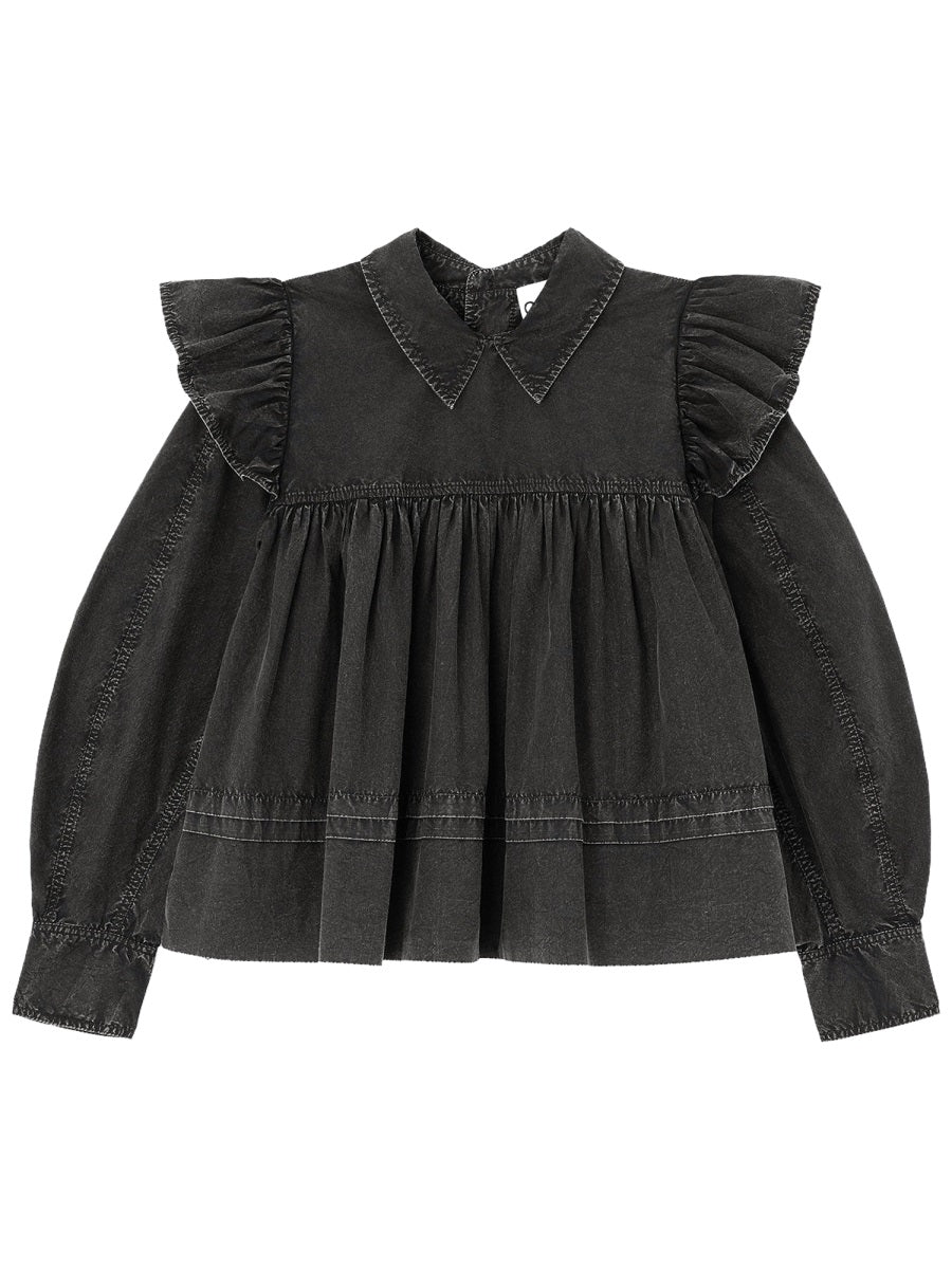 Ganni Women Blouse With Collar GANNI