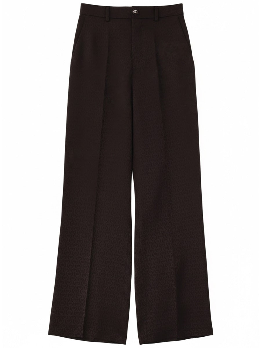 Gucci Women Silk Jacquard Pants GUCCI