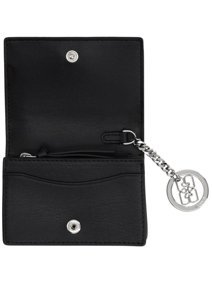 Ganni Women "Flap Puddle" Card Holder GANNI