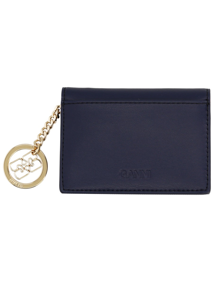 Ganni Women "Joy Bear" Card Holder GANNI