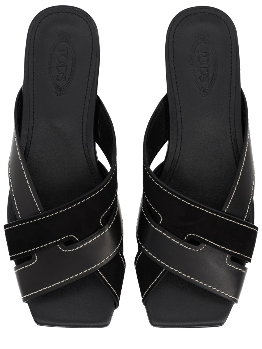 Tod's Women Cross-Strap Sandal