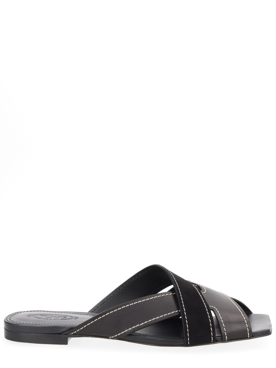 Tod's Women Cross-Strap Sandal