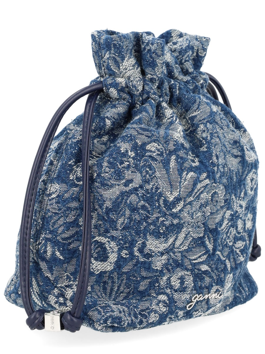 Ganni Women Denim "Tapestry" Bag GANNI