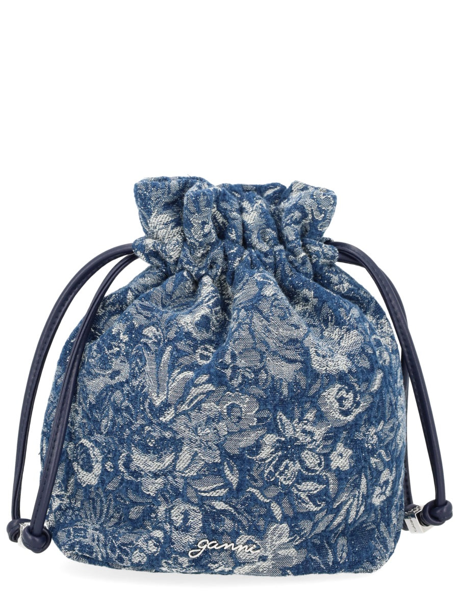 Ganni Women Denim "Tapestry" Bag GANNI