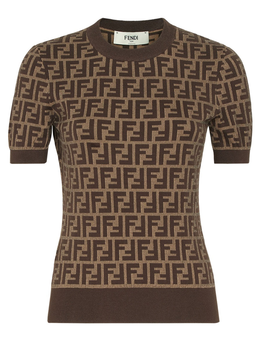Fendi Women Ff Cotton Jersey FENDI