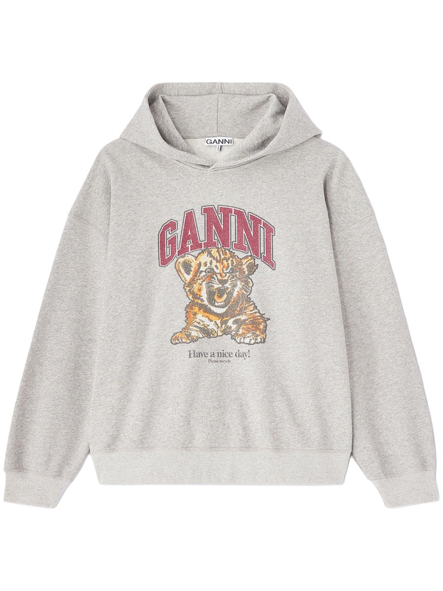 Ganni Women Sweatshirt With Logo GANNI