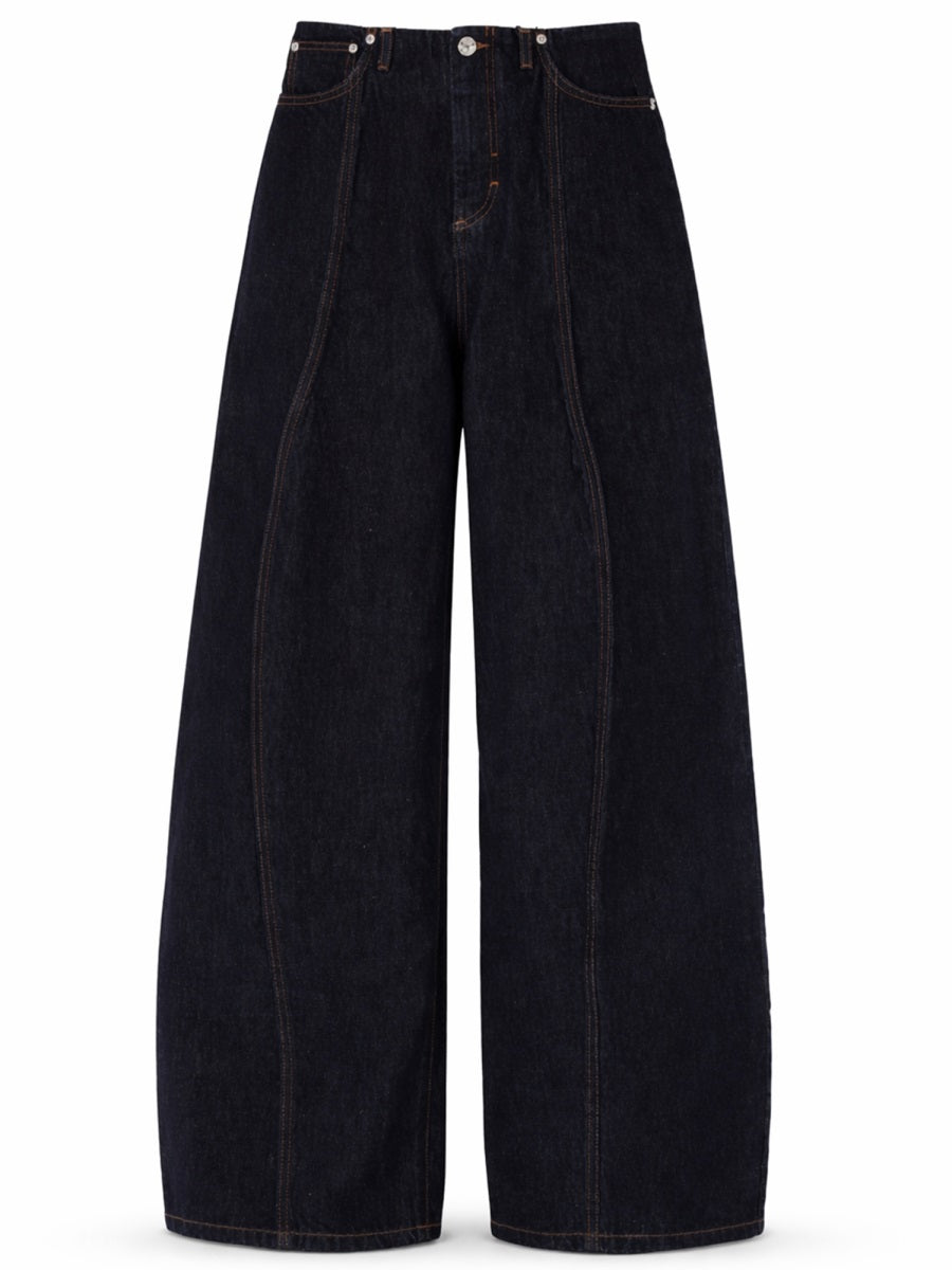 Sportmax Women Low Waist Over Pants SPORTMAX