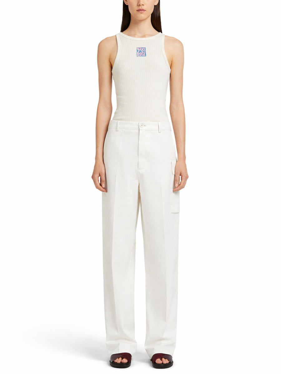 Marni Women Cargo Pocket Pants MARNI