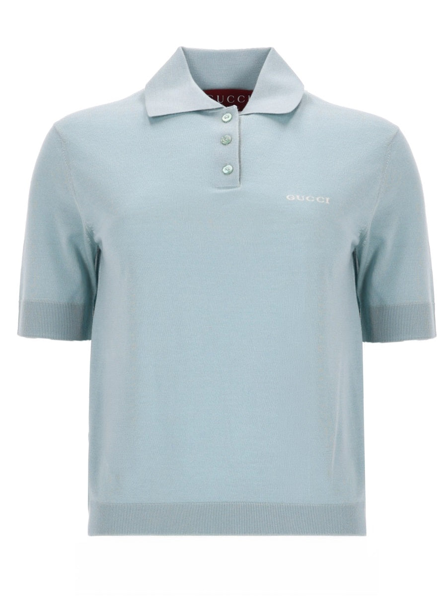 Gucci Women Polo With Logo GUCCI