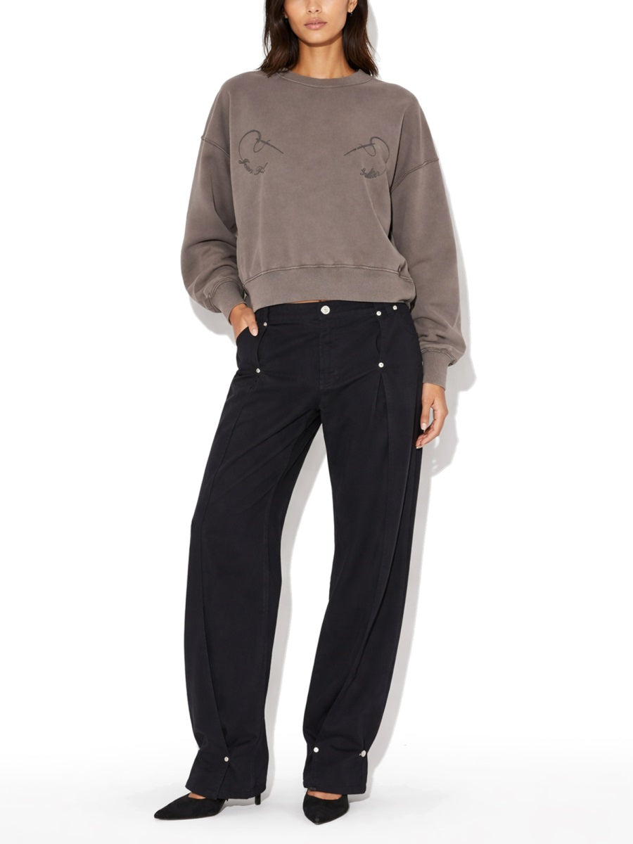 Jean Paul Gaultier Women Sweatshirt With Embroidery JEAN PAUL GAULTIER