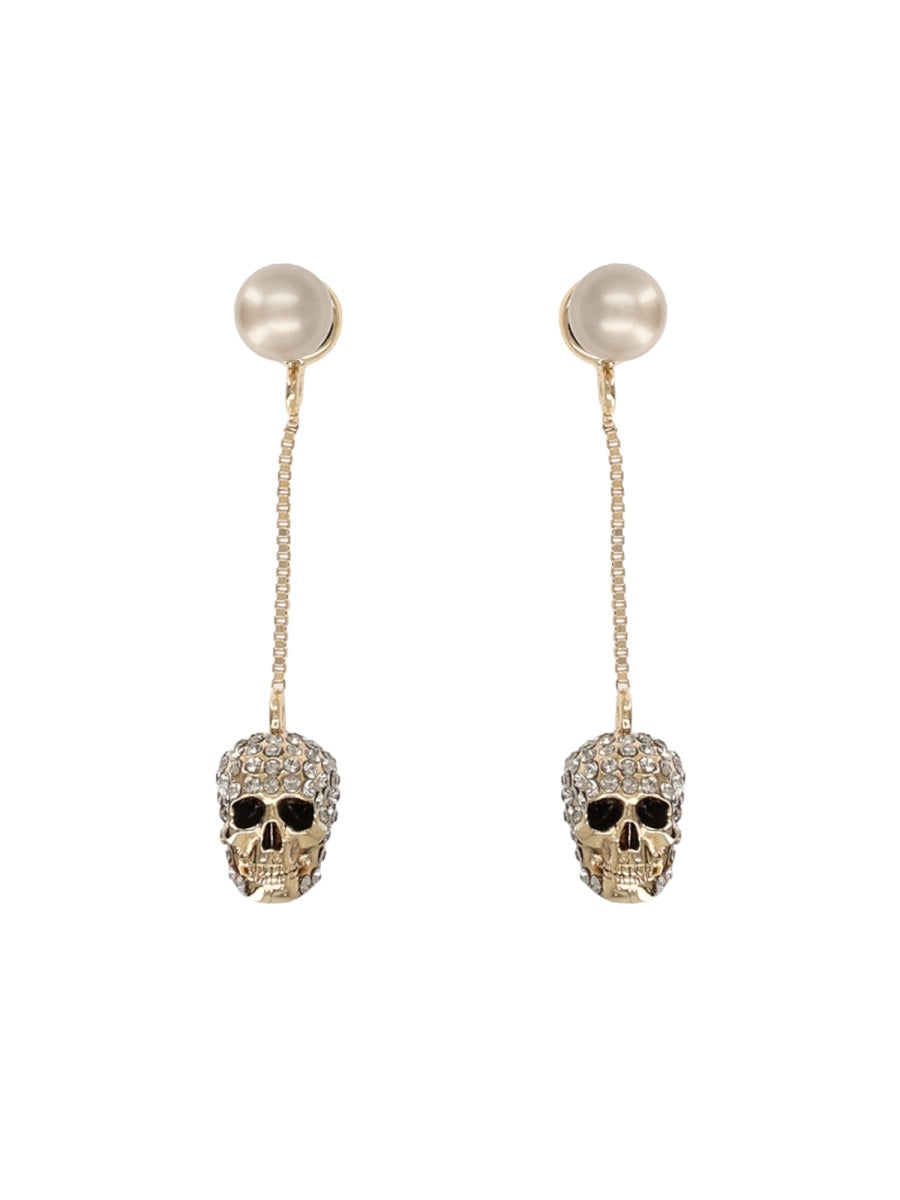 Alexander Mcqueen Women Orecchini Pendenti "Skull" ALEXANDER MCQUEEN